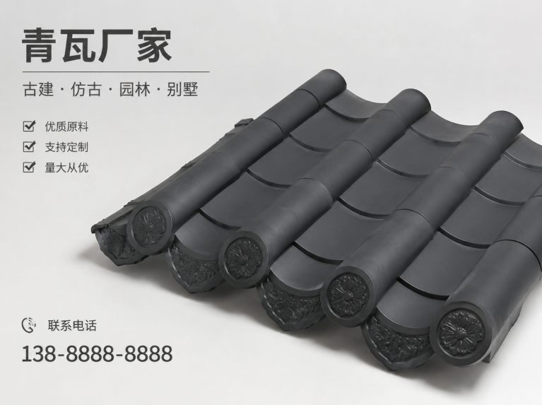 沧州古建脊瓦与封头瓦